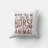 ただの動物 クッション (裏面)