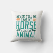 ただの動物 クッション (裏面)