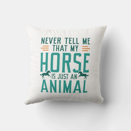 ただの動物 クッション (裏面)