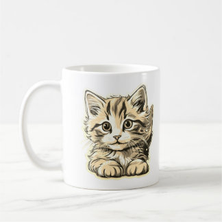 ただの可愛い子猫 コーヒーマグカップ