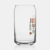 ただの女の子が秋を愛して散らかったパン ガラス缶 (正面)