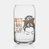 ただの女の子が秋を愛して散らかったパン ガラス缶 (左)