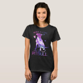 ただの女の子でピットブル Tシャツ (正面フル)