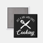 ただの女の子で料理 マグネット (正面/裏面)