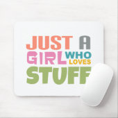 ただの女の子で物 マウスパッド (マウス)