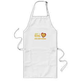 ただの女の子でmacとチーズが大好き ロングエプロン