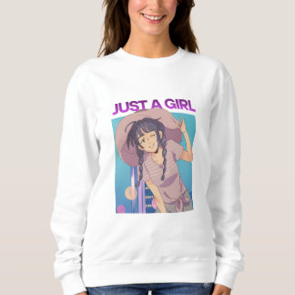 ただの女の子 スウェットシャツ