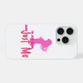 ただの女の子 iPhoneケース (裏面横)