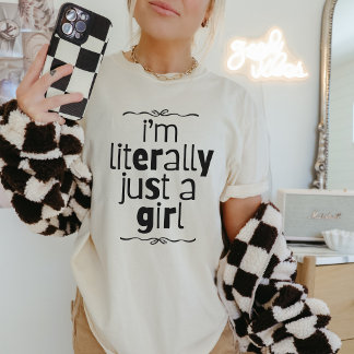 ただの女の子Tシャツ トライブレンドTシャツ
