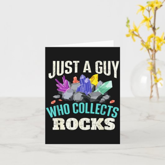 ただの岩石コレクター Geo カード (黄色い花)