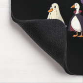 ただの怖いゴーススケルトン魔女パンプキンゴーストハロウィン マウスパッド (コーナー)