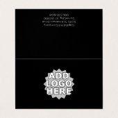 ただの思い出し折り畳みアポイントメントカード 名刺 (外部フラット)