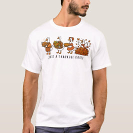 ただの感謝のガチョウ Tシャツ