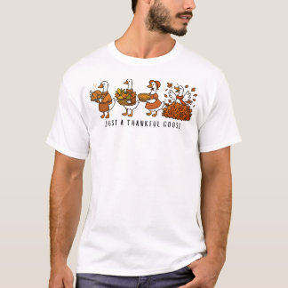ただの感謝のガチョウ Tシャツ