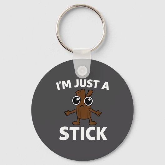 ただの棒です Funny Stick キーホルダー (正面)