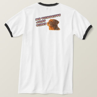 ただの波動 犬 Tシャツ