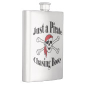 ただの海賊の追いかけ戦利品 – カラフルスカル フラスク (右)