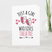 ただの演劇が大好きな女の子 | 演劇愛好家 カード (正面)