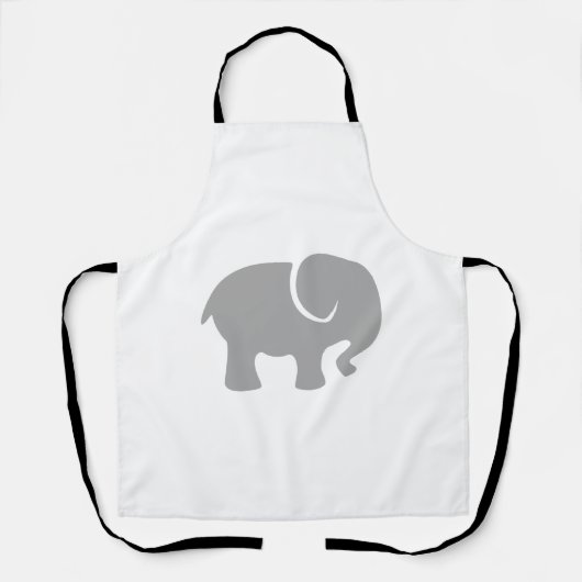 ただの灰色の象 エプロン (正面)
