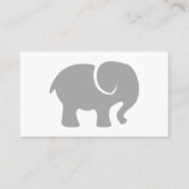 ただの灰色の象 名刺 (正面)