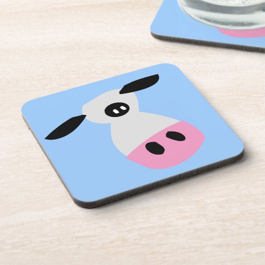 ただの牛 コースター (左側)