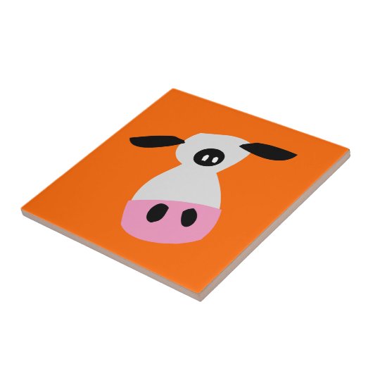 ただの牛 タイル (側面)