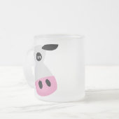 ただの牛 フロストグラスマグカップ (正面左)