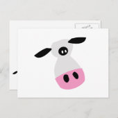 ただの牛 ポストカード (正面/裏面)