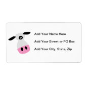 ただの牛 ラベル (正面)