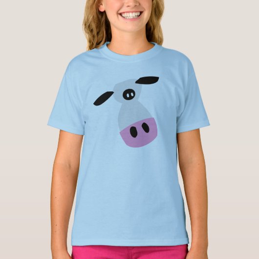 ただの牛 Tシャツ (正面)
