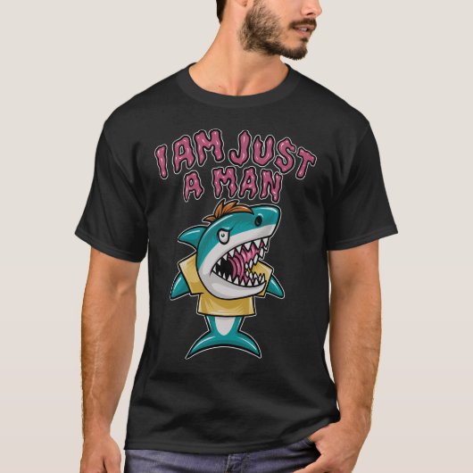 ただの男です Tシャツ (正面)