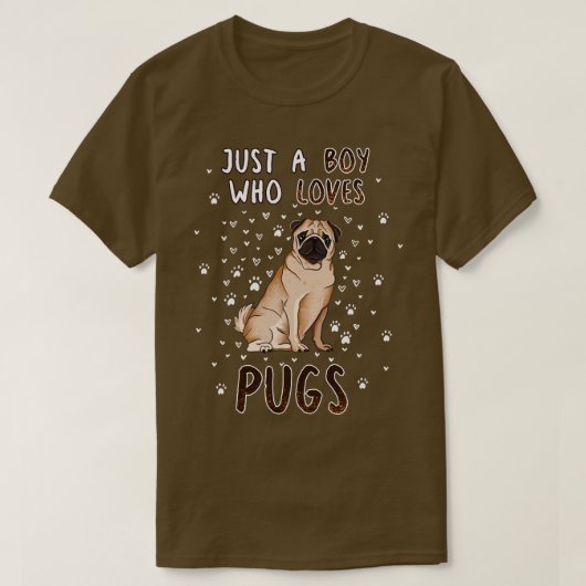 ただの男の子で腫れ物が大好き Tシャツ (デザイン正面)