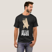 ただの男の子で腫れ物が大好き Tシャツ (正面フル)