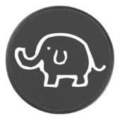ただの白い象 アイスホッケーパック (正面)