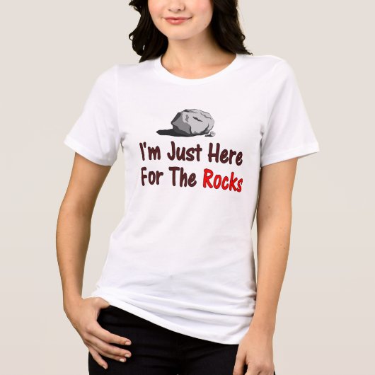 ただの石ころマニア トライブレンドTシャツ (正面)