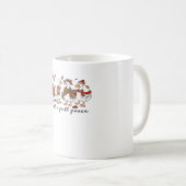 ただの秋グース特大Tシャツ コーヒーマグカップ (正面右)