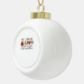 ただの秋グース特大Tシャツ セラミックボールオーナメント (右)