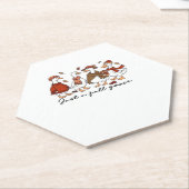 ただの秋グース特大Tシャツ ペーパーコースター (アングル)