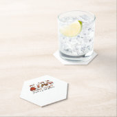 ただの秋グース特大Tシャツ ペーパーコースター (インサイチュ)