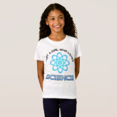 ただの科学好きな女の子 Tシャツ (正面フル)