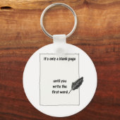 ただの空白のページ… キーホルダー (正面)