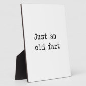 ただの老害 フォトプラーク (側面)