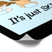 ただの肌だ ポスター (角)