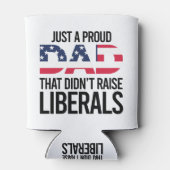 ただの誇り高い父で、リベラルを育てなかっただけなんだ 缶クーラー (裏面)