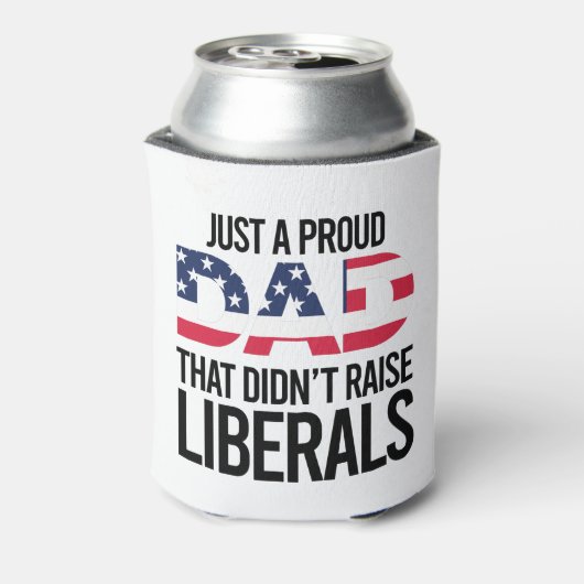 ただの誇り高い父で、リベラルを育てなかっただけなんだ 缶クーラー (缶裏面)
