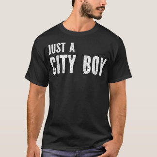 ただの都会の少年の旅 Tシャツ