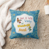 ただの野生の変わった素晴らしい叔母だ クッション (ブランケット)