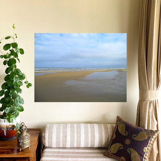 ただの長いビーチ ポスター