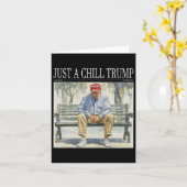 ただの陽気なトランプ面白い人ムード メメ カード (黄色い花)