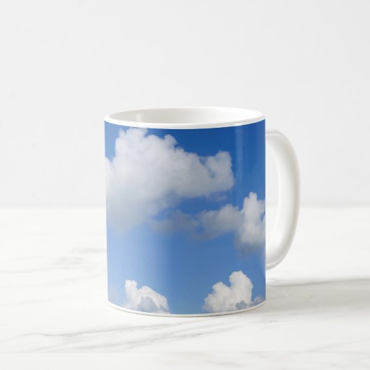 ただの雲のコーヒーマグ コーヒーマグカップ (正面右)